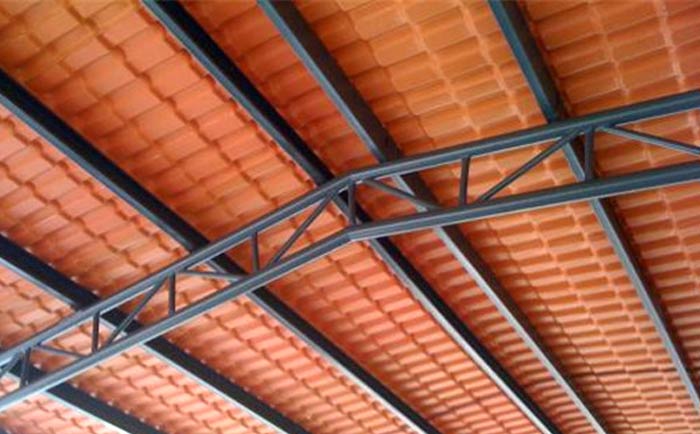 合成树脂瓦所占据的建材地位